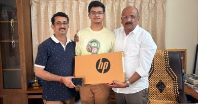 Speech and Hearing-Impaired NEET Achiever Rohith Felicitated by MLC Shivanna